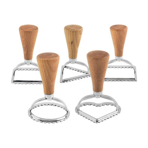 Ensemble de 5 emporte-pièces géométriques