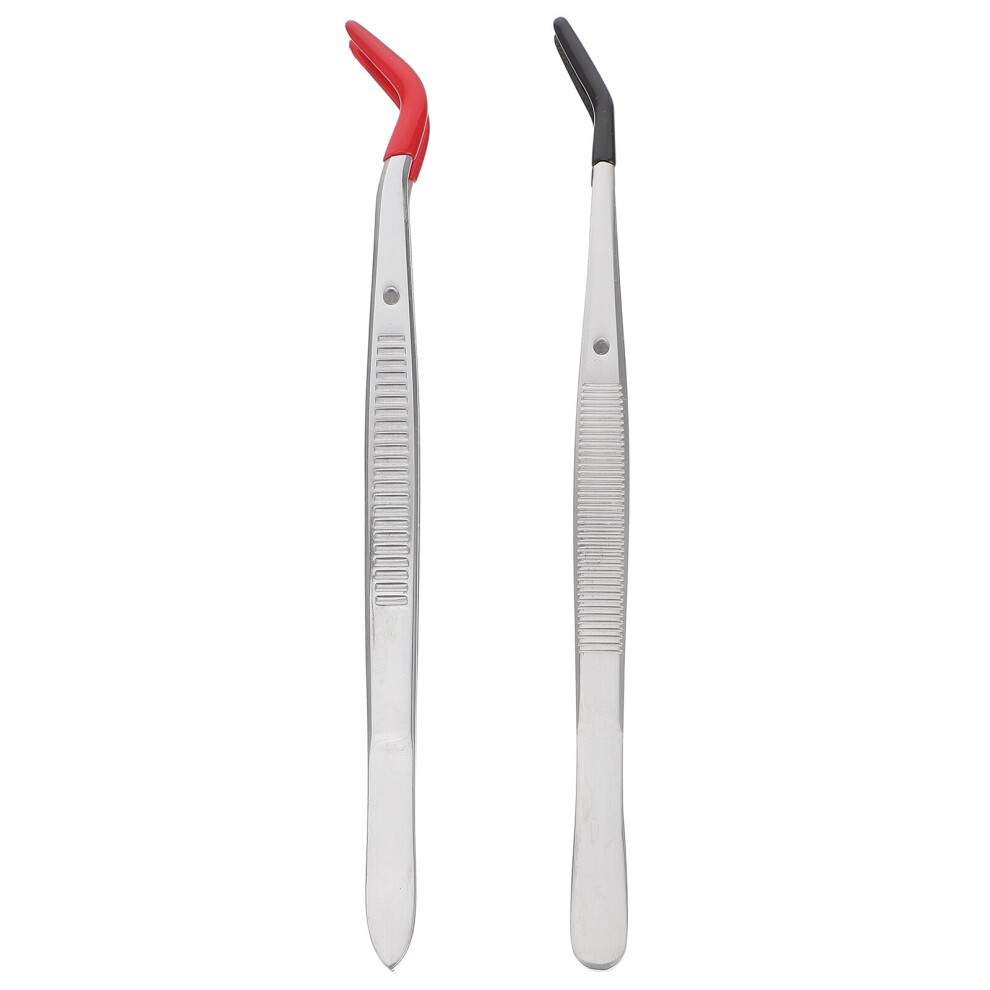 Eyelash Extension Tweezers Metal 2 Pcs