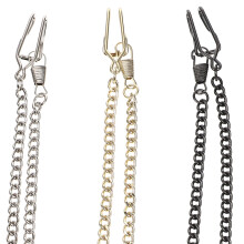 Pocket Watch Chain Scrunchies for Women 3 Pcs