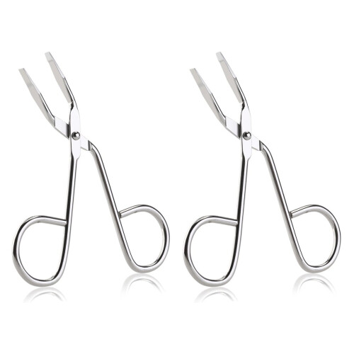 Eyebrow Tweezer Stainless Steel 2 pcs