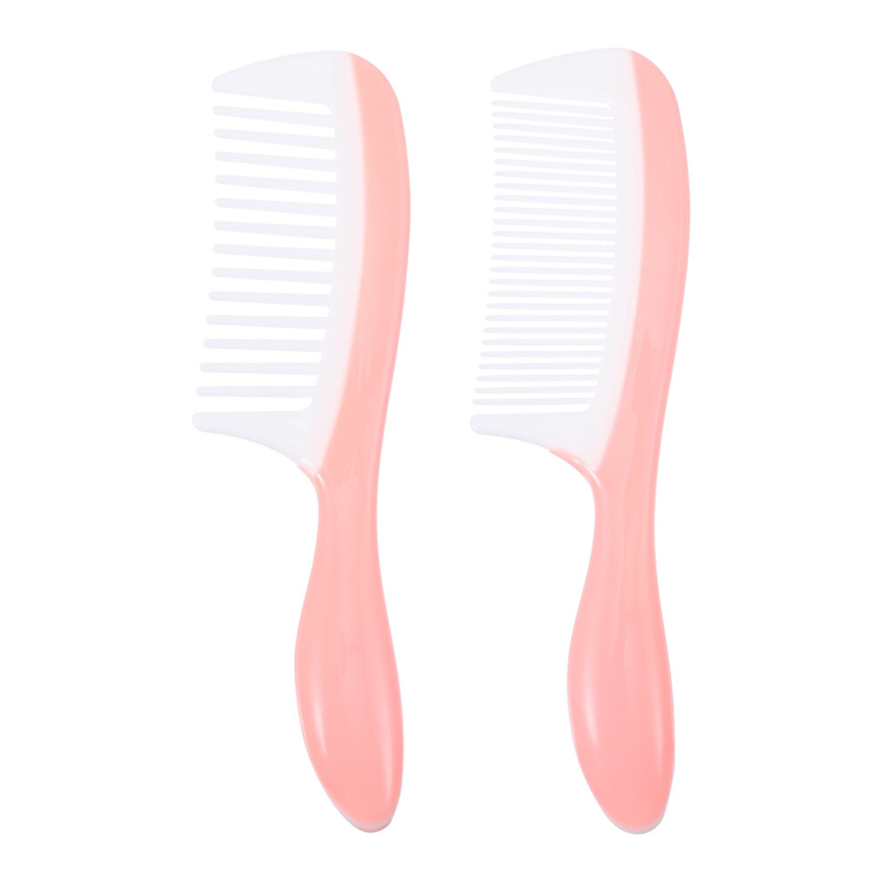 Hair Comb Wide Tooth Plastic 4 Pcs
