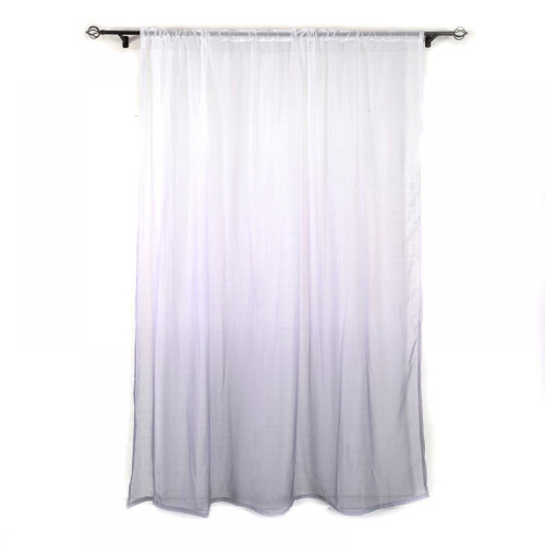 Kozart sheer curtains lavender gradient for kids' room 2