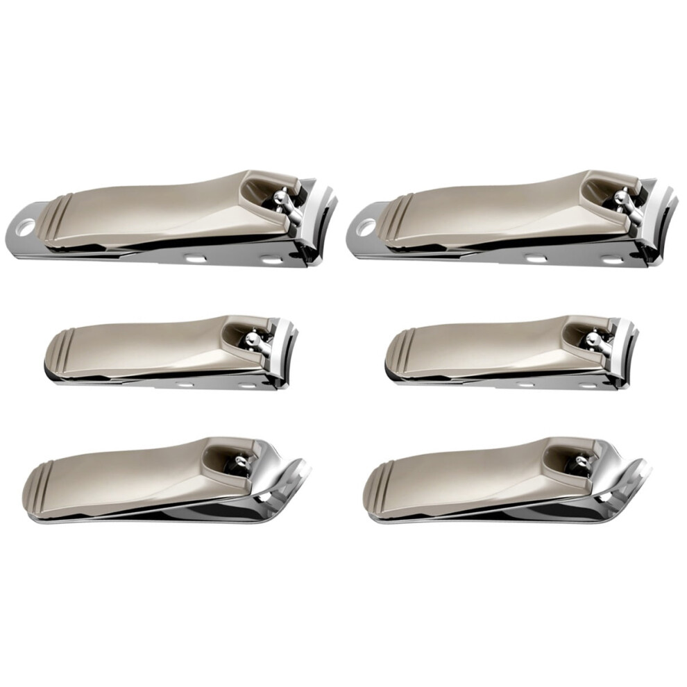 Stainless Steel Nail Clippers 6 pcs