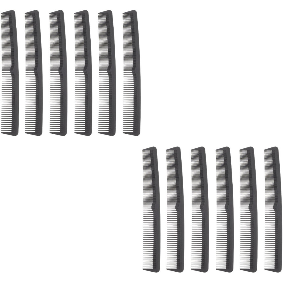 Plastic Detangling Combs for Braiding Hair 12 Pcs