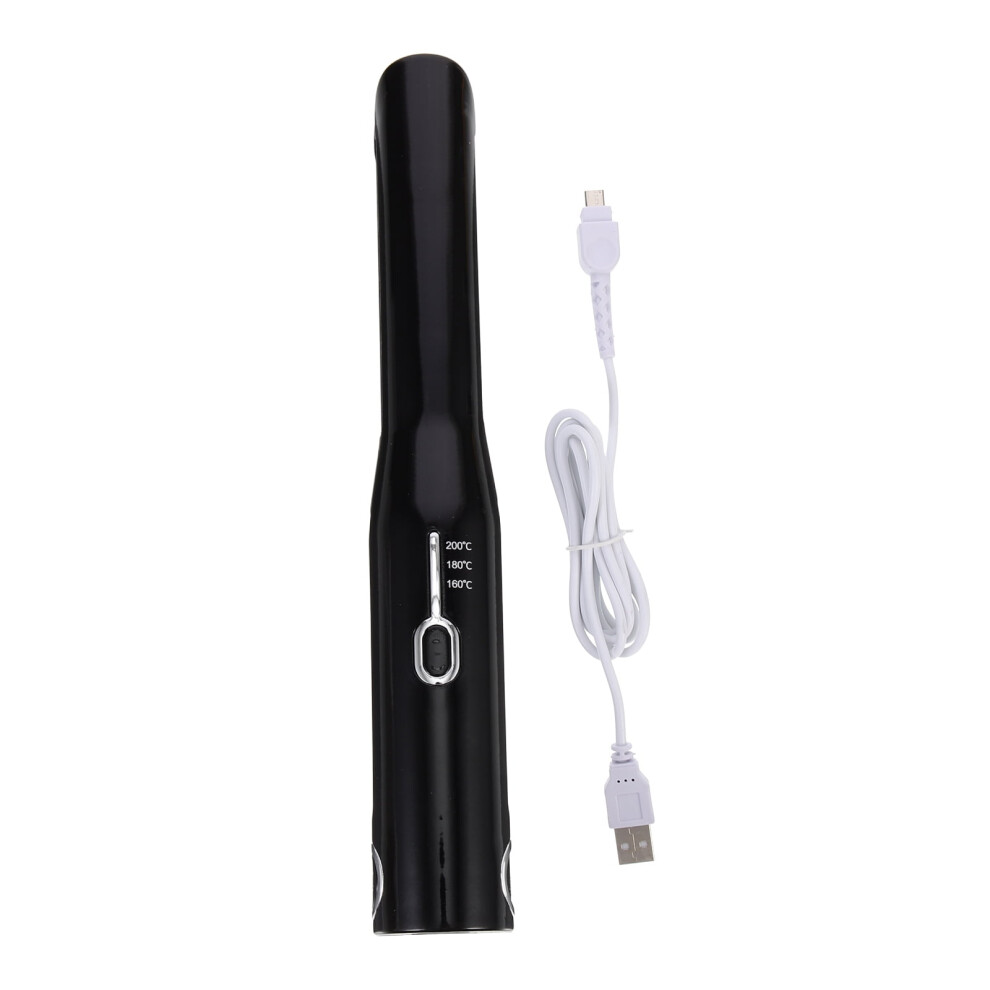 Wireless Hair Straightener and Curling Iron for Wigs Travel