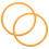 Pressure Cooker Sealing Ring Silicone Gasket 2 Pcs 1