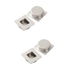 Invisible Door Handle 304 Stainless Steel 4 pcs 70mm