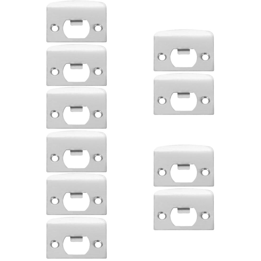 Deadbolt Strike Plate Front Door Reinforcement 10 Pcs 972700536083