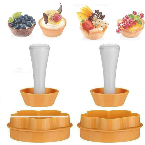 Kit de pilon à tartelettes avec moule à muffins à 6 cavités et