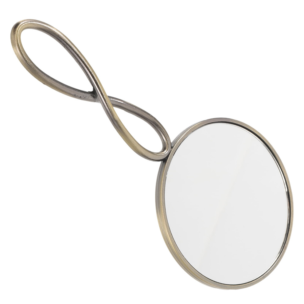 Retro Hand Mirror for Women Portable Makeup Mirror