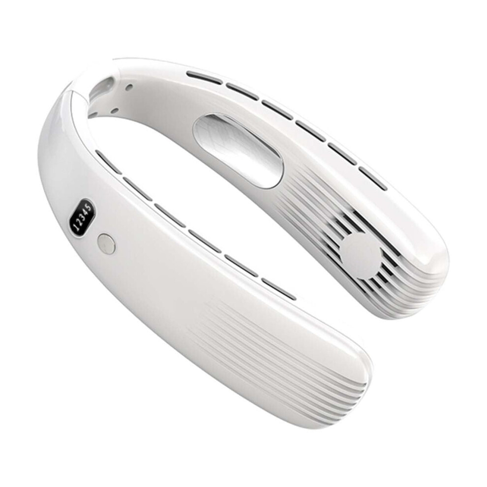 Neck Fan Portable Bladeless 4-Speed 3000Mah 908436255561
