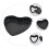 Non-stick hjerteformet bagepande i kulstofstål 7