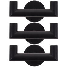 Stainless Steel Wall-Mounted Hook Set 3pcs