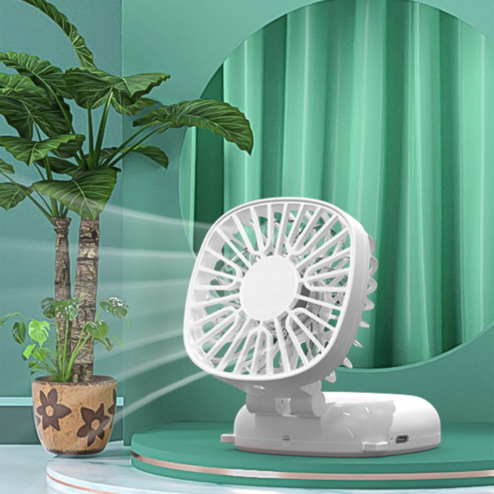 Wicvik Portable Usb Rechargeable Foldable Fan 1 Pack 908436255738