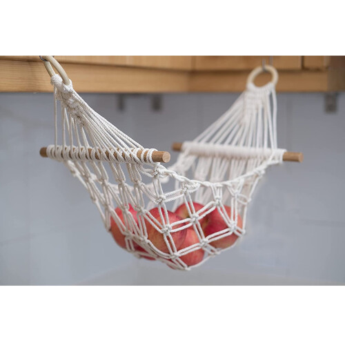 Boho Hammock Kitchen Cabinet Hanging Organizer 2