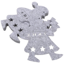 Bolsas para cubiertos de Papá Noel (8 unidades)
