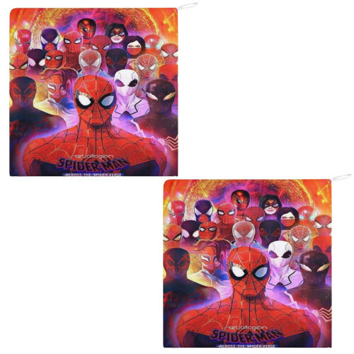 Spider-Man hand towels cotton 2-piece set 2