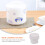 Rice Cooker Steam Valve Replacement Part White 3