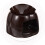 Ceramic butter warmer set with fork 1 set 3