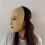 Vacker kvinna latex mask, live party mask 2