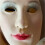 Vacker kvinna latex mask, live party mask 3