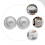 Stainless Steel Griddle Dome Lid 2 Pack 4