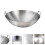 Stainless Steel Wok Griddle Pan 32cm Square 4