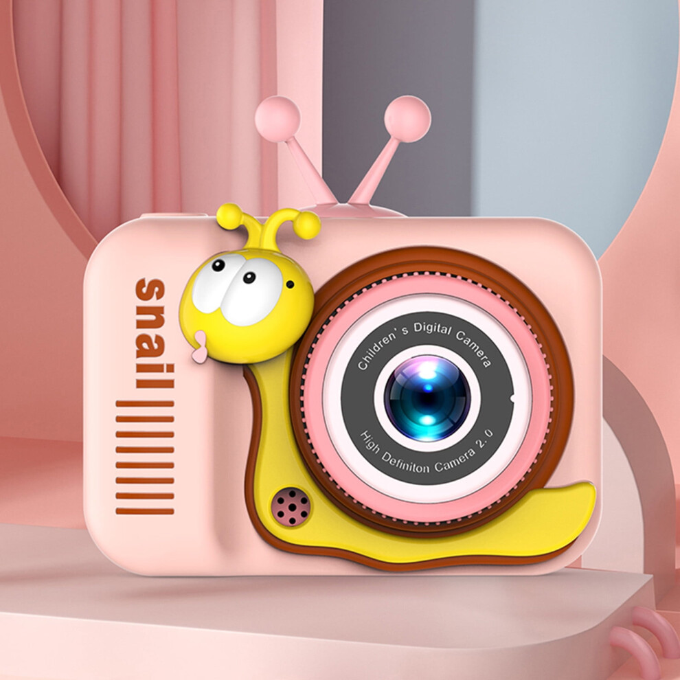 Quinlirra Kids Video Camera 2000W 2.0-Inch Hd Front/Rear 908436272605