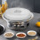 Stainless Steel Griddle Dome Cover 8.65 Inch 2 Pack 6
