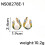 Colorful enamel drop earrings S925 silver gold 5