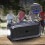 Caixa de som Bluetooth solar com lanterna LED de 10W preta 4