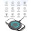 Kabellose Ladestation 15W für iPhone, Samsung und Android 4