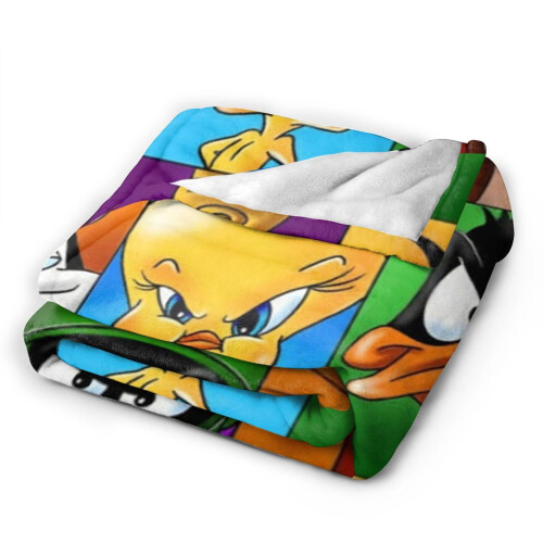 Couverture en peluche Looney Tunes 50x60 pouces 1