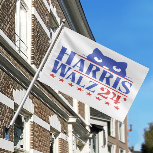 HARRIS WALZ2024Venkovní vlajka3x5 stop 2