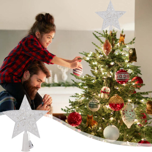 Étoile de Noël incassable pour sapin (1 pièce) 1