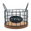 LOVIVER Kaffeekapselhalter, Metall-Arbeitsplattenorganizer, schwarz 2