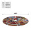 Juletreskjørt Disney-figurer 76 cm 5