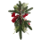 Guirlande d'escalier de Noël rouge (lot de 3) 5