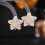 French Retro Flower Stud Earrings S925 Silver Zircon 7
