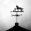 Paard windwijzer vintage buitentuin decoratie 4