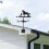 Paard windwijzer vintage buitentuin decoratie 5