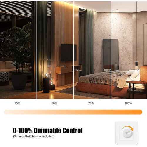 Ampoules LED E14 blanc chaud 2700K 600lm 6W (lot de 3) 1