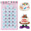 Fondant kageforme med alfabet og tal, 36 dele 4