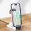 Wireless Charger with Alarm Clock and Night Light 3-in-1 5