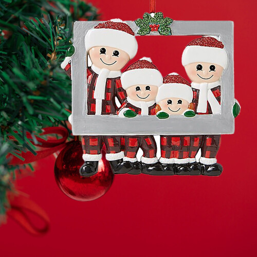 Personalized Family Christmas Ornament 2021 2