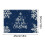 Set de 4 sets de table de Noël en plastique lavable 2