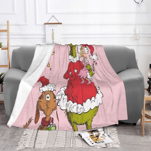Flísová deka Grin-Ch Super Soft 102 cm x 76 cm 2