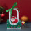 Christmas candy packaging box with bow ribbon 1 piece 5