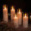 Vela LED parpadeante, funciona con pilas, 1 unidad 2