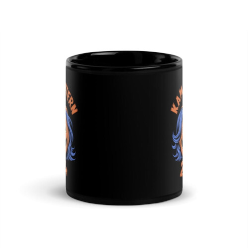 Mug Kamala Harris Halloween noir brillant 325 ml 2
